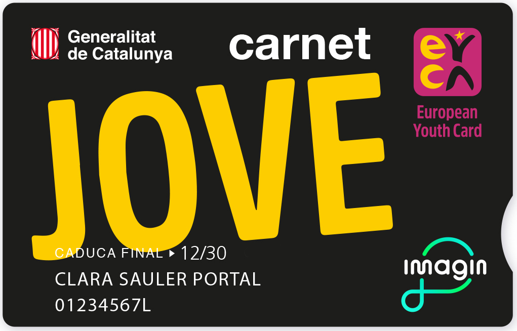 Carnet Jove de la Generalitat de Catalunya